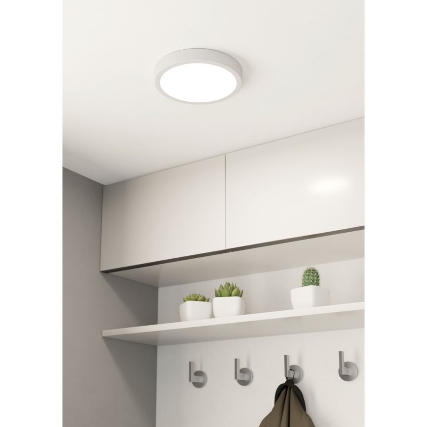Eglo - LED plafonsko svetlo za kupatilo LED/17W/230V belo IP44 prečnik 21 cm