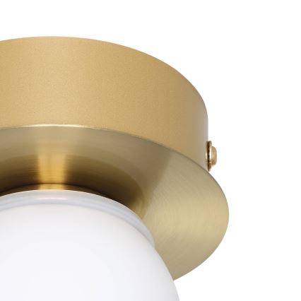 Eglo - LED plafonsko svetlo za kupatilo, 3,3 W, 230 V, IP44, zlatna