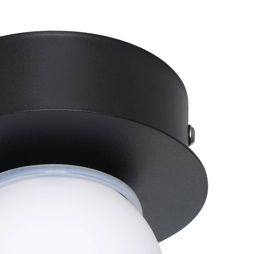 Eglo - LED stropno svetlo za kupatilo LED/3,3W/230V IP44 crna