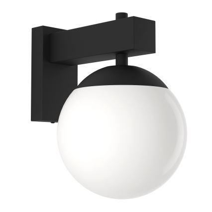 Eglo - Spoljna zidna svetiljka 1xE27/40W/230V crna IP44
