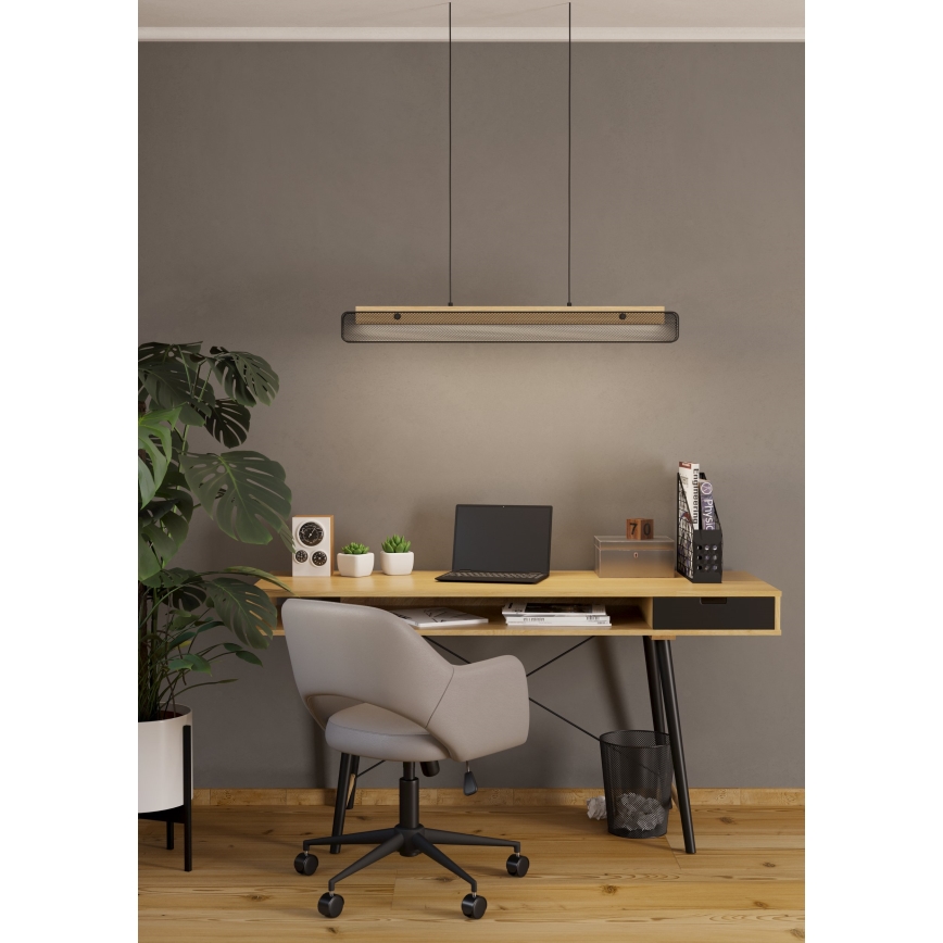 Eglo - LED RGBW luster na sajli, prigušiva, LED/34W/230V 2700-6500K