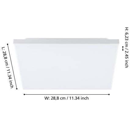 Eglo - LED plafonsko svetlo LED/10,8W/230V