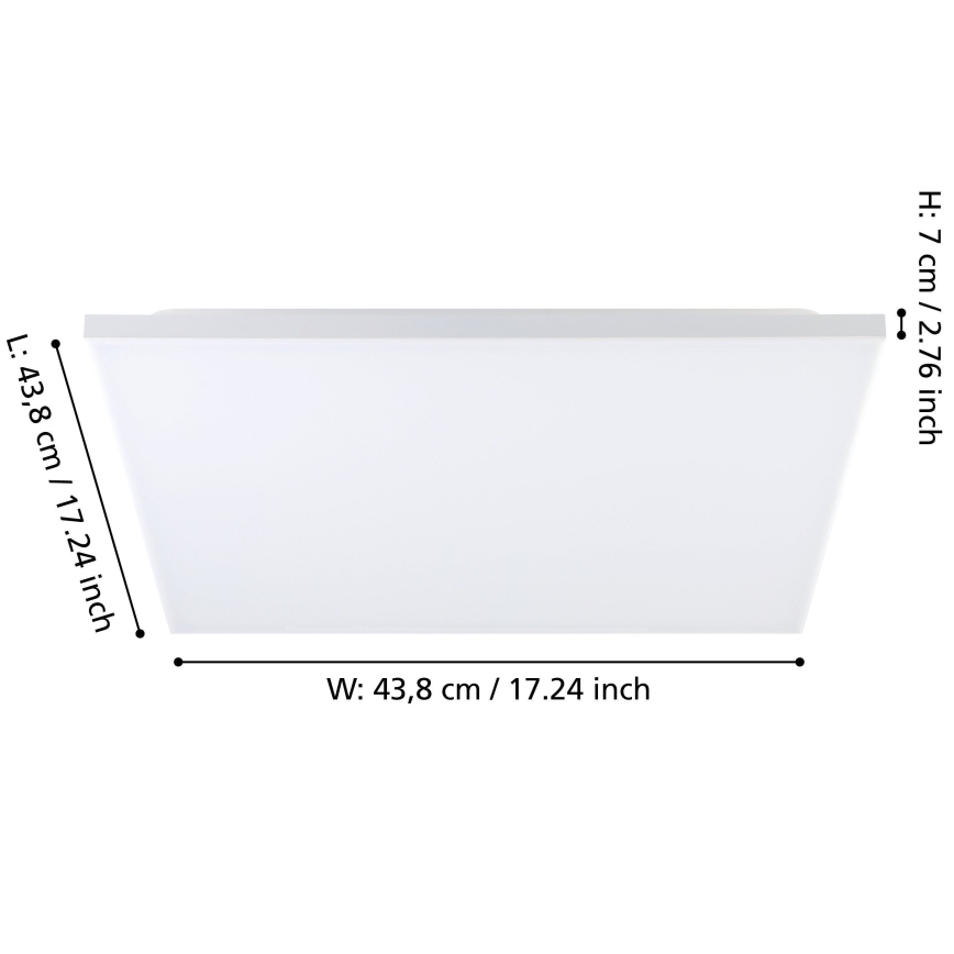 Eglo - LED plafonsko svetlo LED/21W/230V