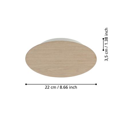 Eglo - LED zidno svetlo LED/9,2W/230V bež