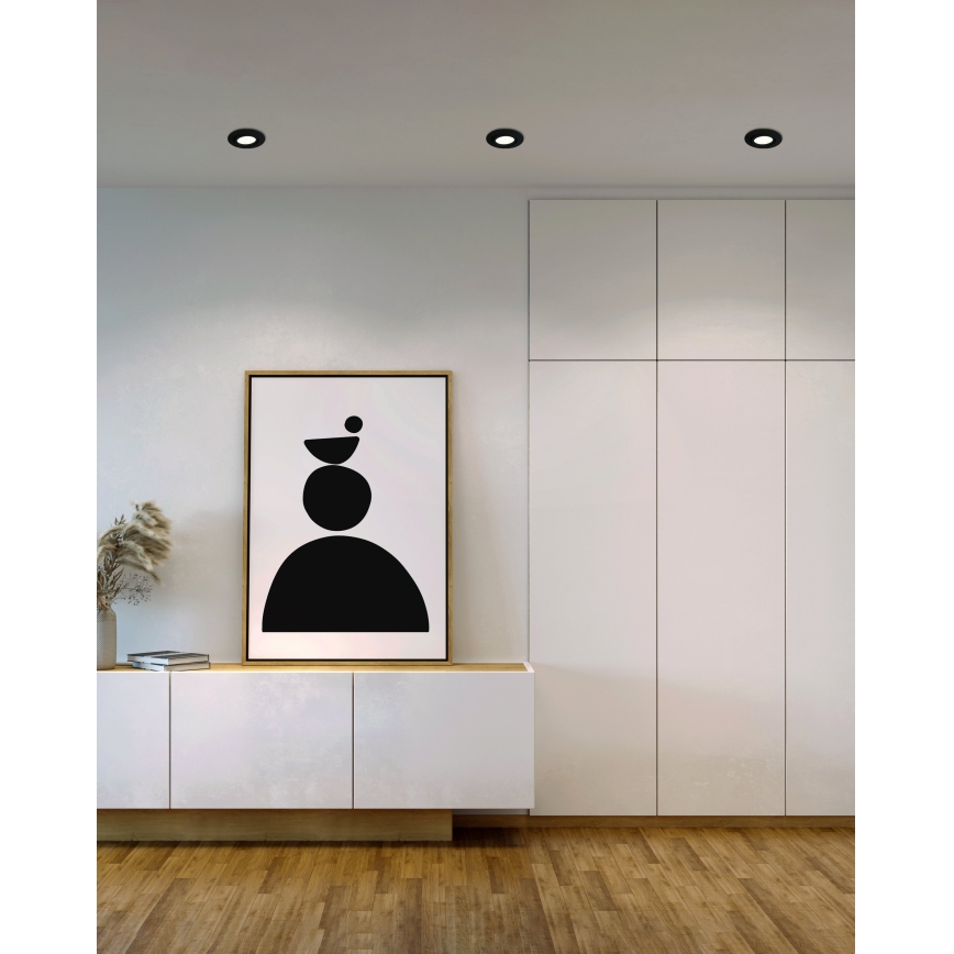 Eglo - KOMPLET 3x LED prigušiva ugradna plafonska svetiljka PINEDA LED/5,5W/230V