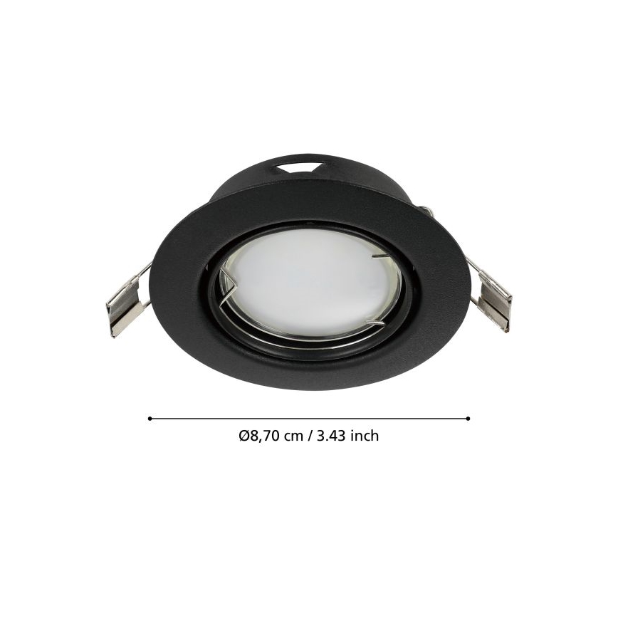 Eglo - LED ugradna svetiljka 1xGU10/4,6W/230V