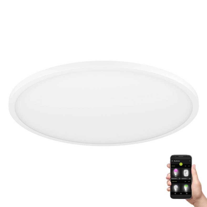 Eglo - LED stropno svetlo, prigušiva, LED/33,5W/230V, prečnik 45 cm, bela