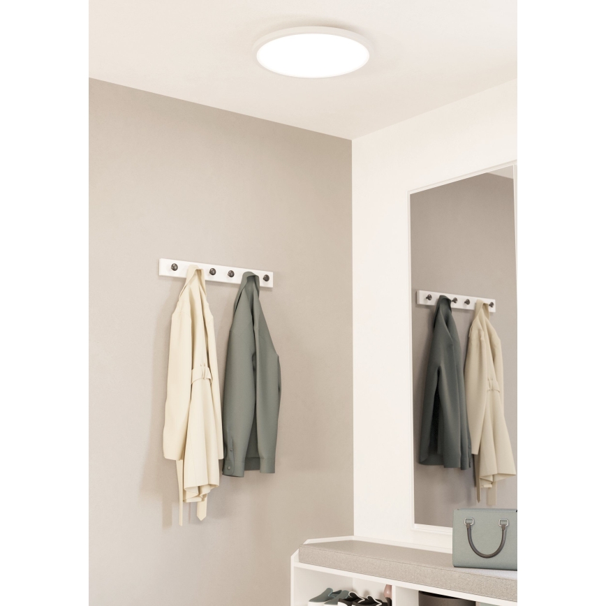Eglo - LED stropno svetlo, prigušiva, LED/33,5W/230V, prečnik 45 cm, bela