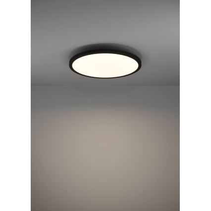 Eglo - LED prigušiva stropna svetiljka LED/33,5W/230V prečnik 45 cm crna