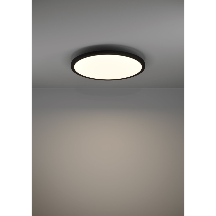 Eglo - LED prigušiva stropna svetiljka LED/33,5W/230V prečnik 45 cm crna