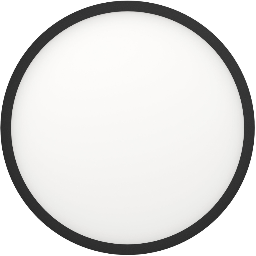 Eglo - LED prigušiva stropna svetiljka LED/33,5W/230V prečnik 45 cm crna