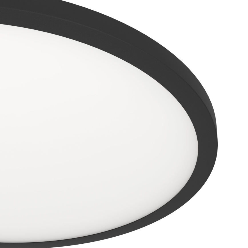 Eglo - LED prigušiva stropna svetiljka LED/33,5W/230V prečnik 45 cm crna