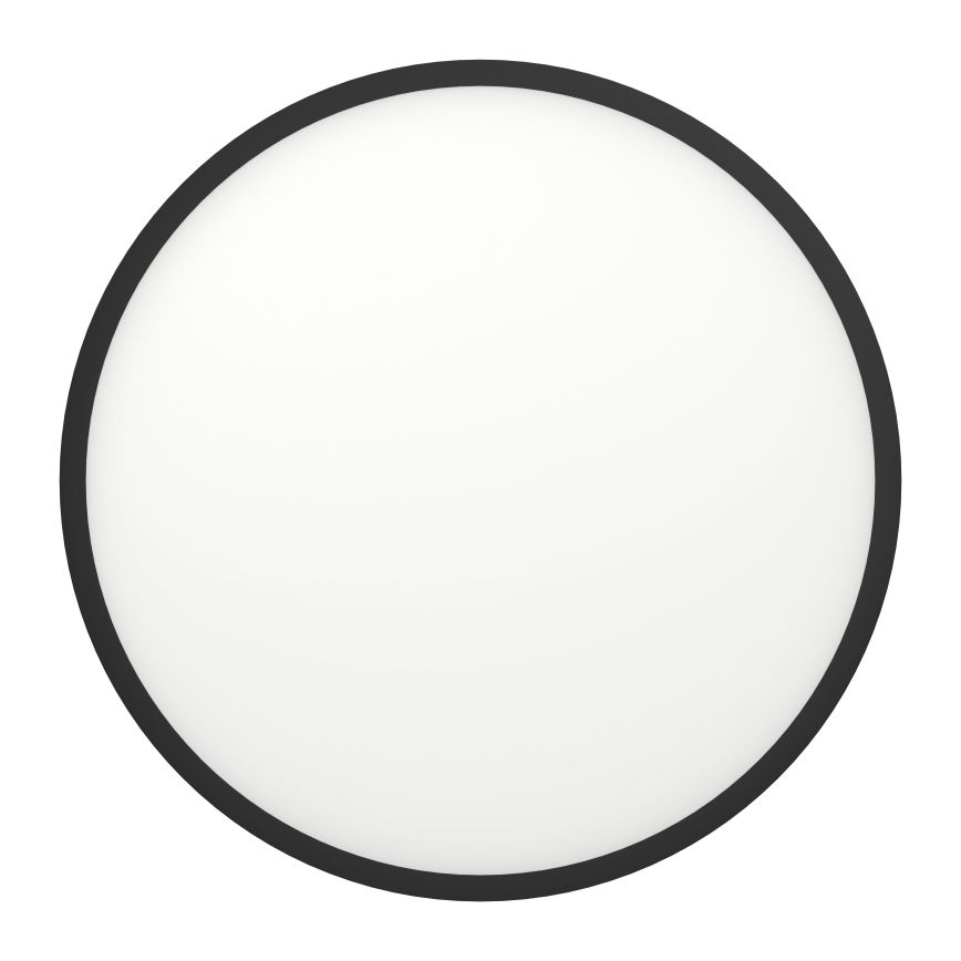Eglo - LED prigušiva stropna svetiljka LED/41W/230V pr. 60 cm crna