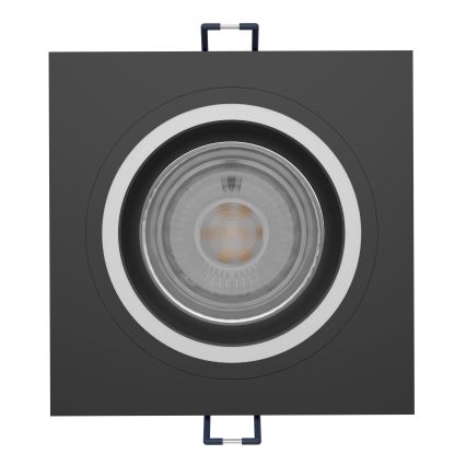 Eglo - LED RGBW prigušiva ugradna plafonska svetiljka LED/4,7W/230V crna