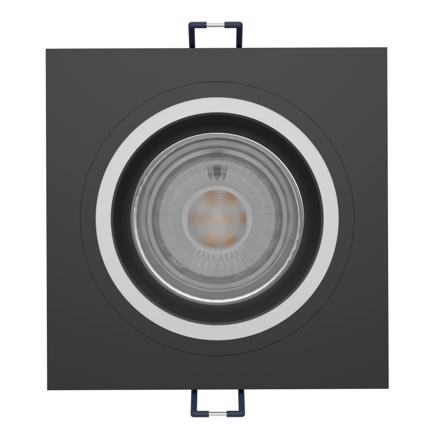 Eglo - LED RGBW prigušiva ugradna plafonska svetiljka LED/4,7W/230V crna