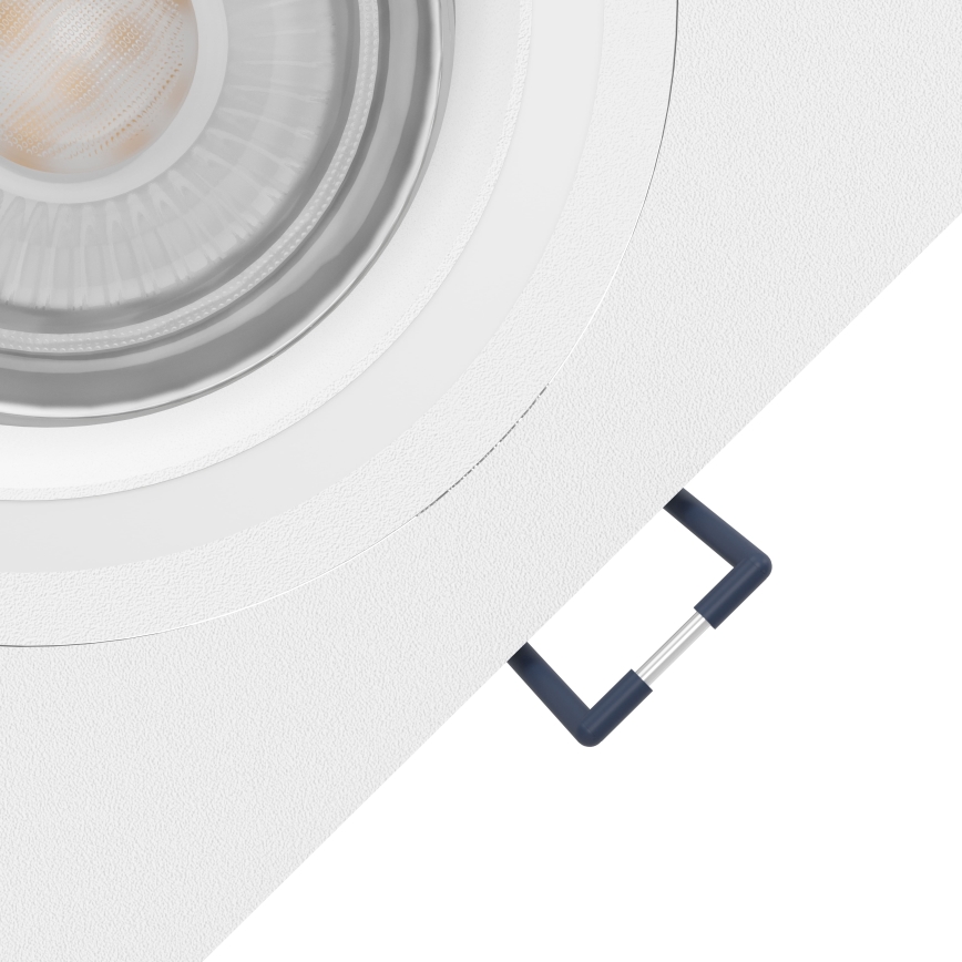 Eglo - LED RGBW prigušiva ugradna plafonska svetiljka LED/4,7W/230V bela