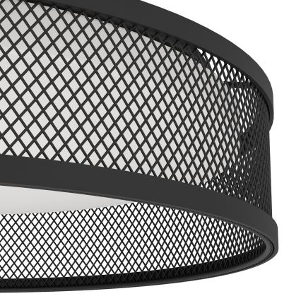 Eglo - LED plafonjera LED/20W/230V crna