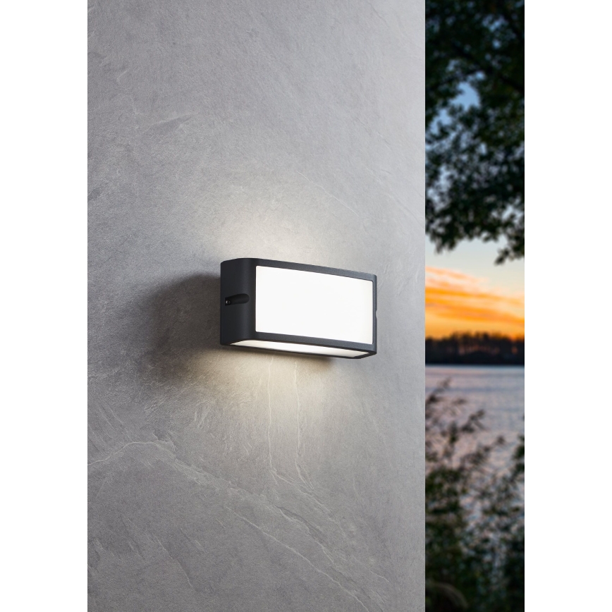 Eglo - LED spoljašnje zidno svetlo LED/10,5W/230V antracit IP54