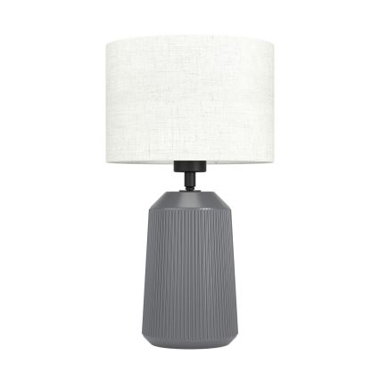 Eglo - Stona lampa 1xE27/40W/230V siva