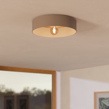 Eglo 900838 - Plafonska svetiljka DUAIA 1xE27/40W/230V braon