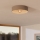 Eglo 900838 - Plafonska svetiljka DUAIA 1xE27/40W/230V braon