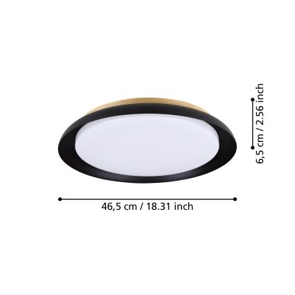 Eglo - LED plafonsko svetlo LED/20W/230V