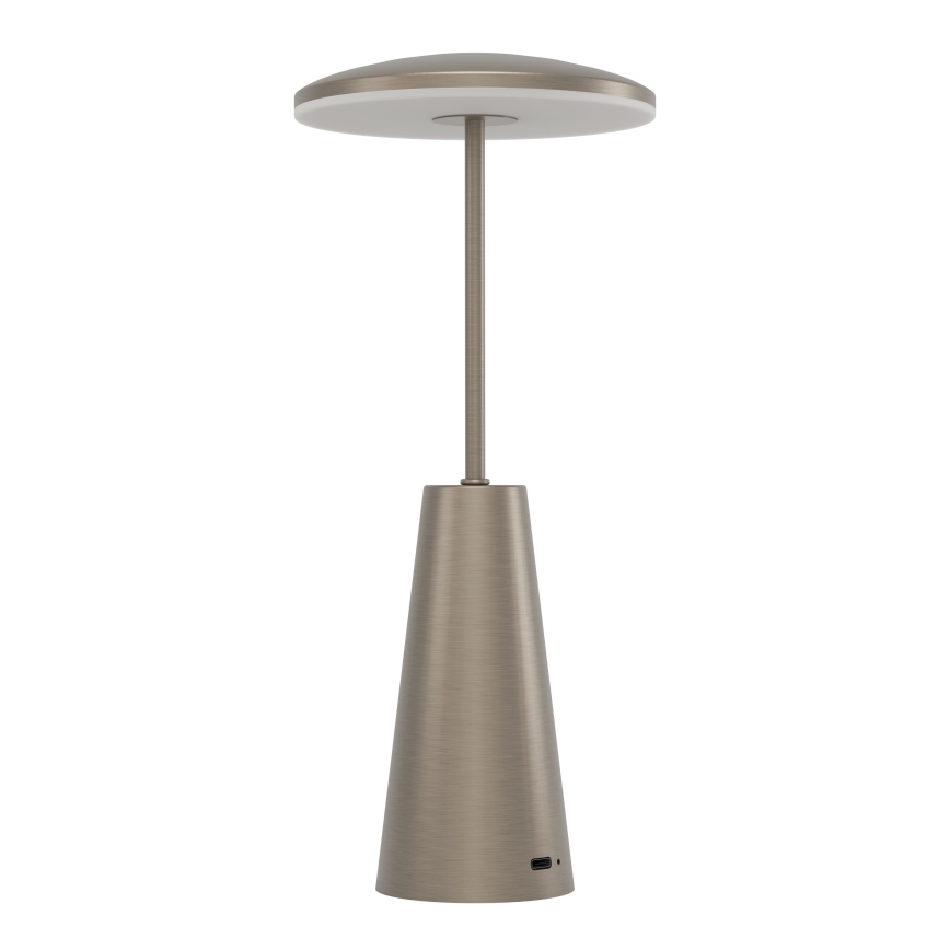 Eglo - LED prigušiva dodirna spoljašnja lampa LED/2,8W/5V 2400K/3000K/4000K 5200 mAh IP54 bež