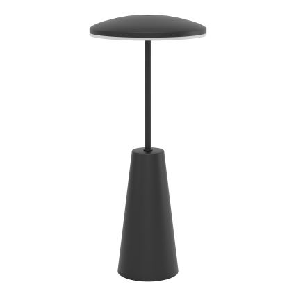 Eglo - LED prigušiva spoljašnja lampa na dodir LED/2,8W/5V 2400K/3000K/4000K 5200 mAh IP54 crna