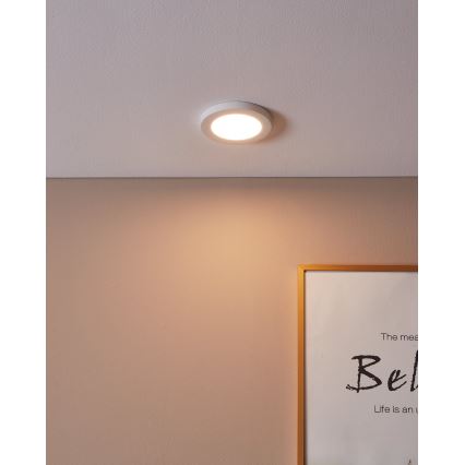 Eglo - LED ugradno svetilo LED/5,5W/230V 3000K belo prečnik 11,7 cm