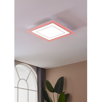 Eglo - LED RGBW prigušiva plafonska svetiljka LED/29W/230V 3000-6500K + daljinski upravljač