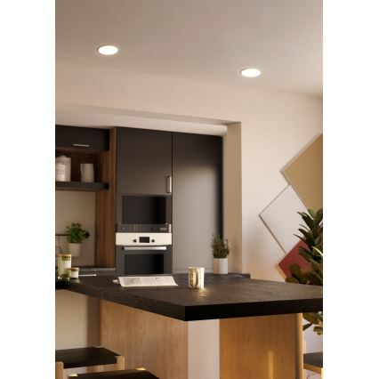 Eglo - LED kupatilsko ugradno plafonsko svetlo LED/11,5W/230V prečnik 15,5 cm IP65