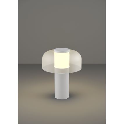 Eglo - LED prigušiva dodirna spoljašnja lampa LED/2,25W/5V 2400-4000K 5200 mAh IP44 bela