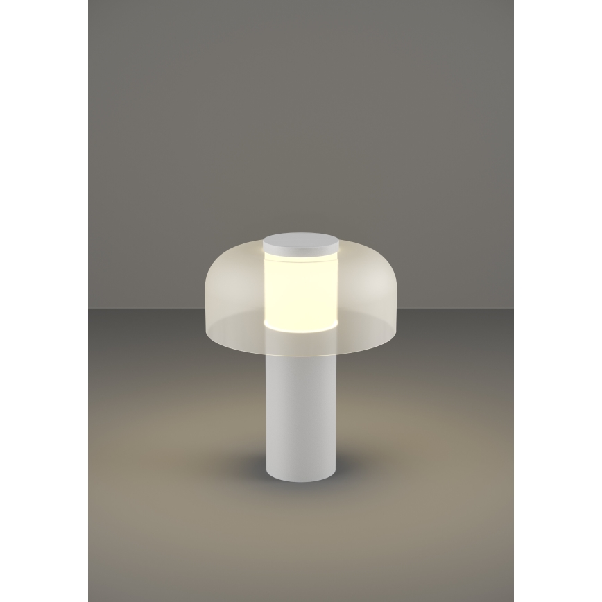 Eglo - LED prigušiva dodirna spoljašnja lampa LED/2,25W/5V 2400-4000K 5200 mAh IP44 bela