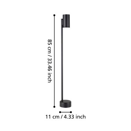 Eglo - LED spoljašnja lampa 1xGU10/2,8W/230V IP44