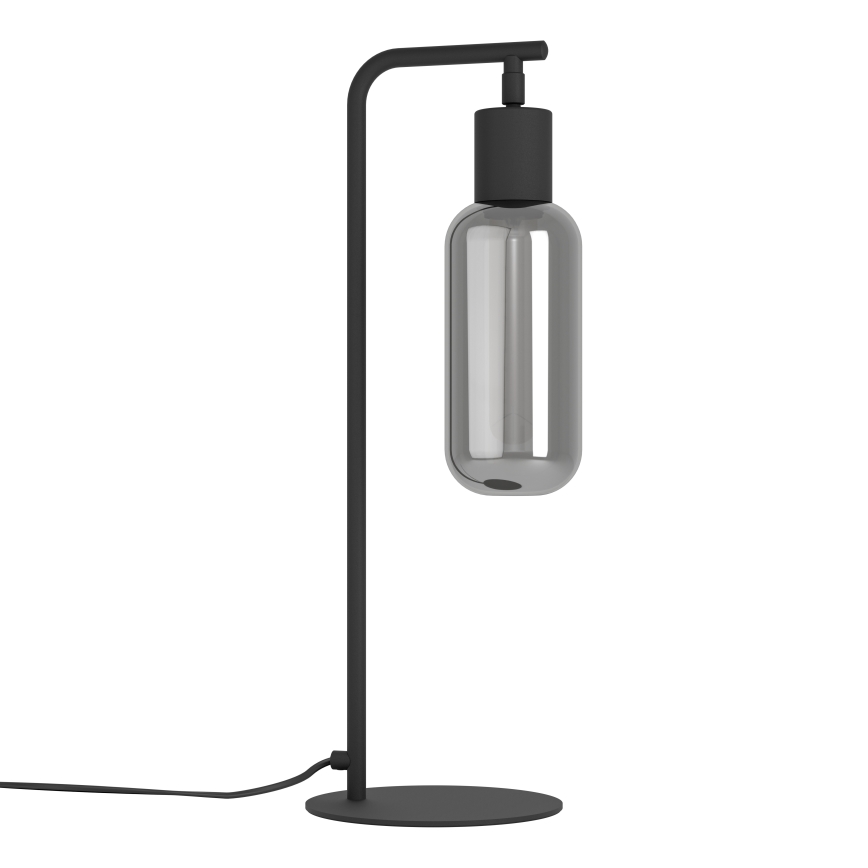 Eglo - Stona lampa 1xE27/4W/230V crna/zadimljena