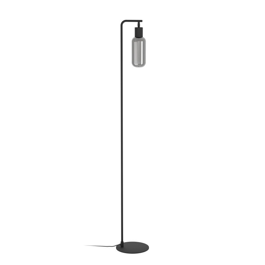 Eglo - Podna lampa 1xE27/4W/230V crna/zadimljena