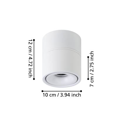 Eglo - LED spot svetlo LED/8W/230V 3000K belo