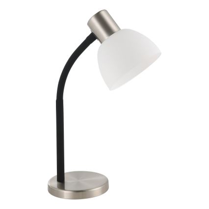Eglo - Stona lampa 1xE14/25W/230V crna/mat hrom