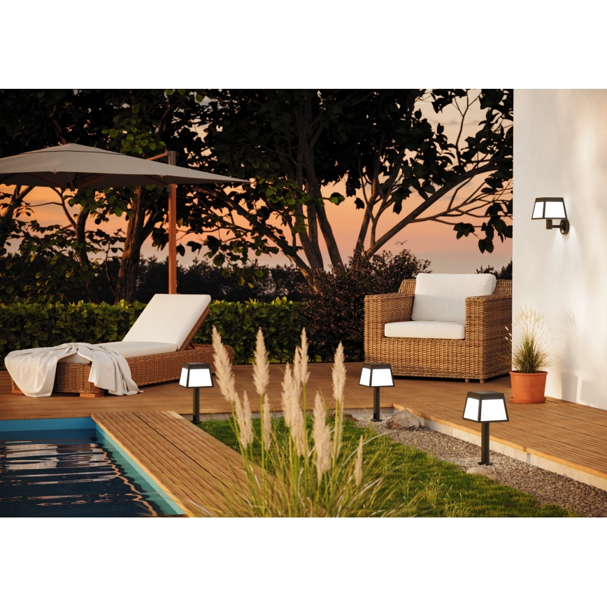 Eglo - LED solarna svetiljka sa senzorom LED/7,5W/3,7V 56cm 2200 mAh IP44