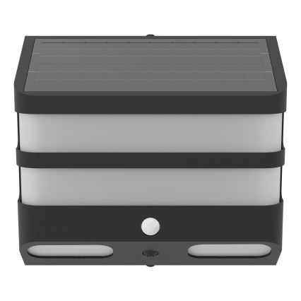 Eglo - LED solarno zidno svetlo sa senzorom LED/6,5W/3,7V 1800 mAh IP44