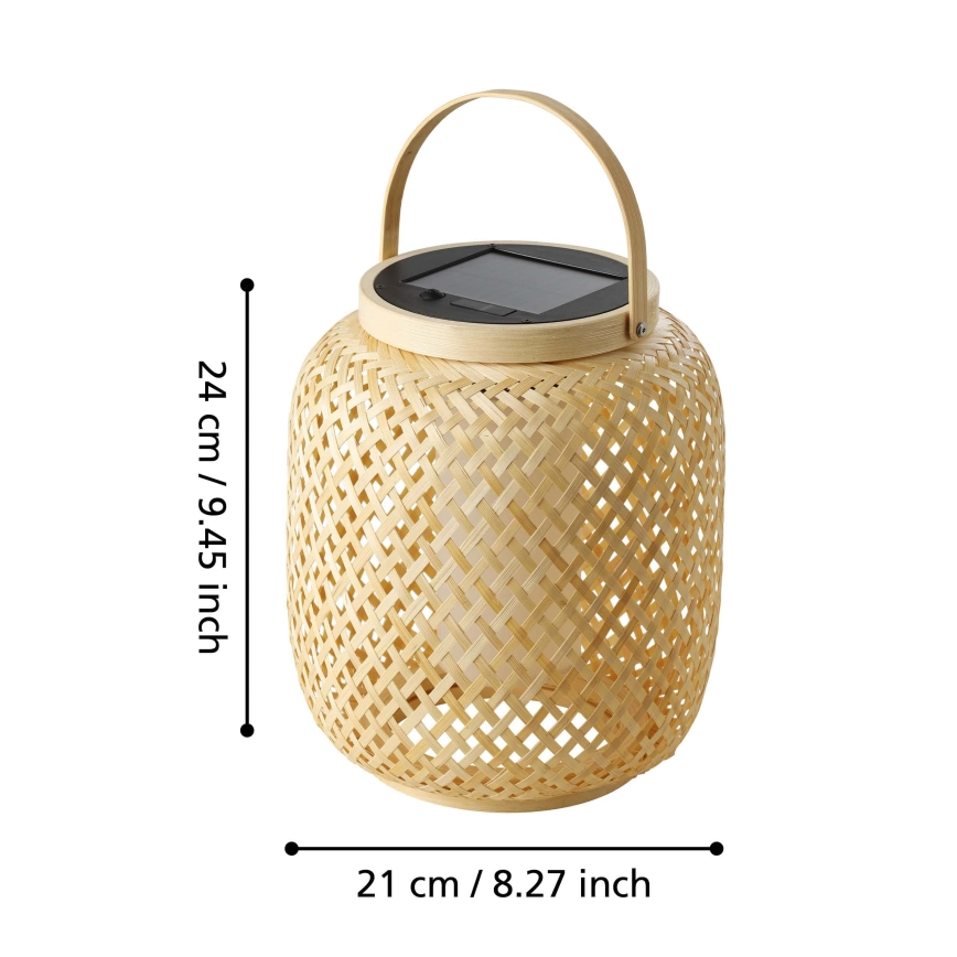 Eglo - LED solarna stona lampa LED/3,3W/3,7V 1800 mAh IP44