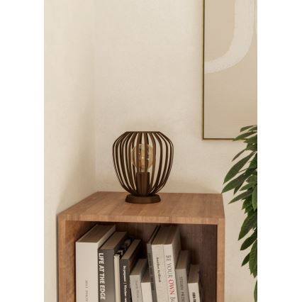 Eglo - Stona lampa 1xE27/40W/230V brončana