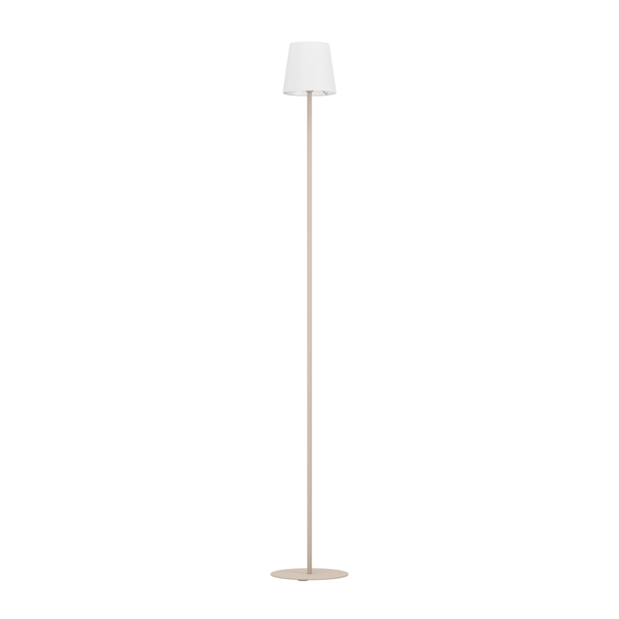 Eglo - Stojeća lampa 1xE14/7,5W/230V krem/bela