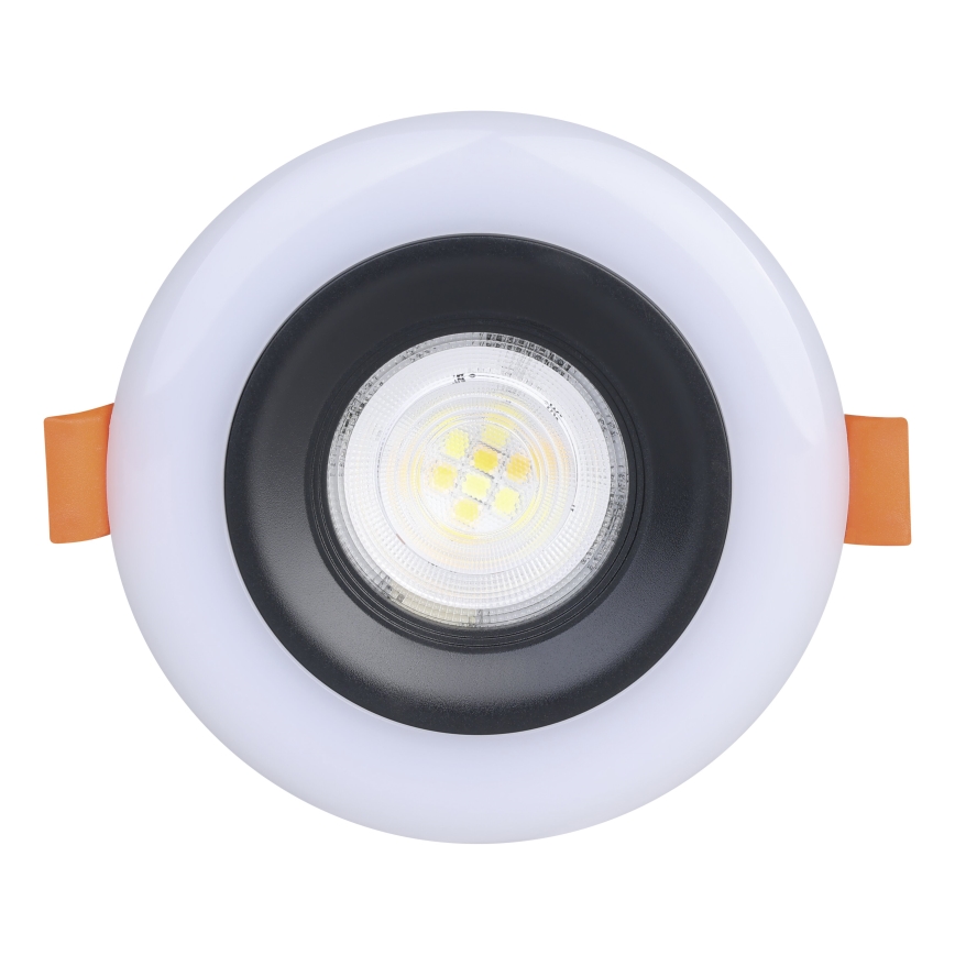 Eglo - SET 3x LED RGBW prigušiva kupatilska ugradna plafonska svetla LED/3,8W/230V 2700-6500K IP44 + daljinski upravljač