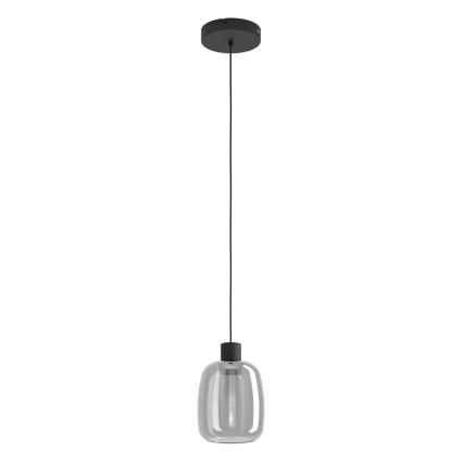Eglo - LED RGBW prigušiva luster na sajli LED/3,7W/230V 2700-6500K crna ZigBee
