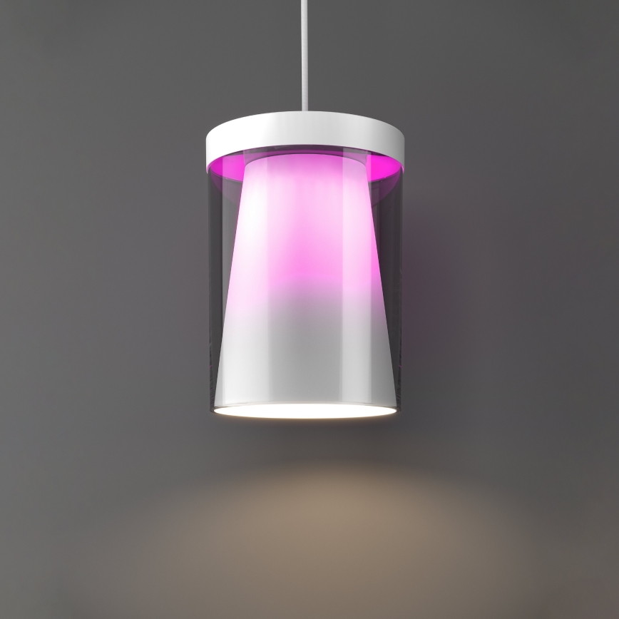 Eglo - LED RGBW prigušiva luster na sajli 3xLED/3,7W/230V 2700-6500K bela ZigBee