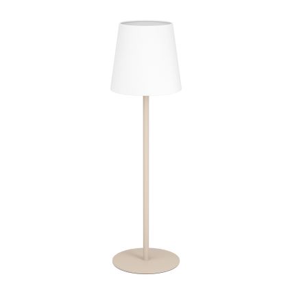 Eglo - Stona lampa 1xE14/40W/230V krem/bela