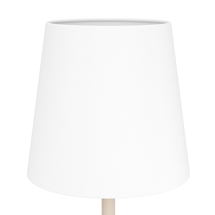 Eglo - Stona lampa 1xE14/40W/230V krem/bela