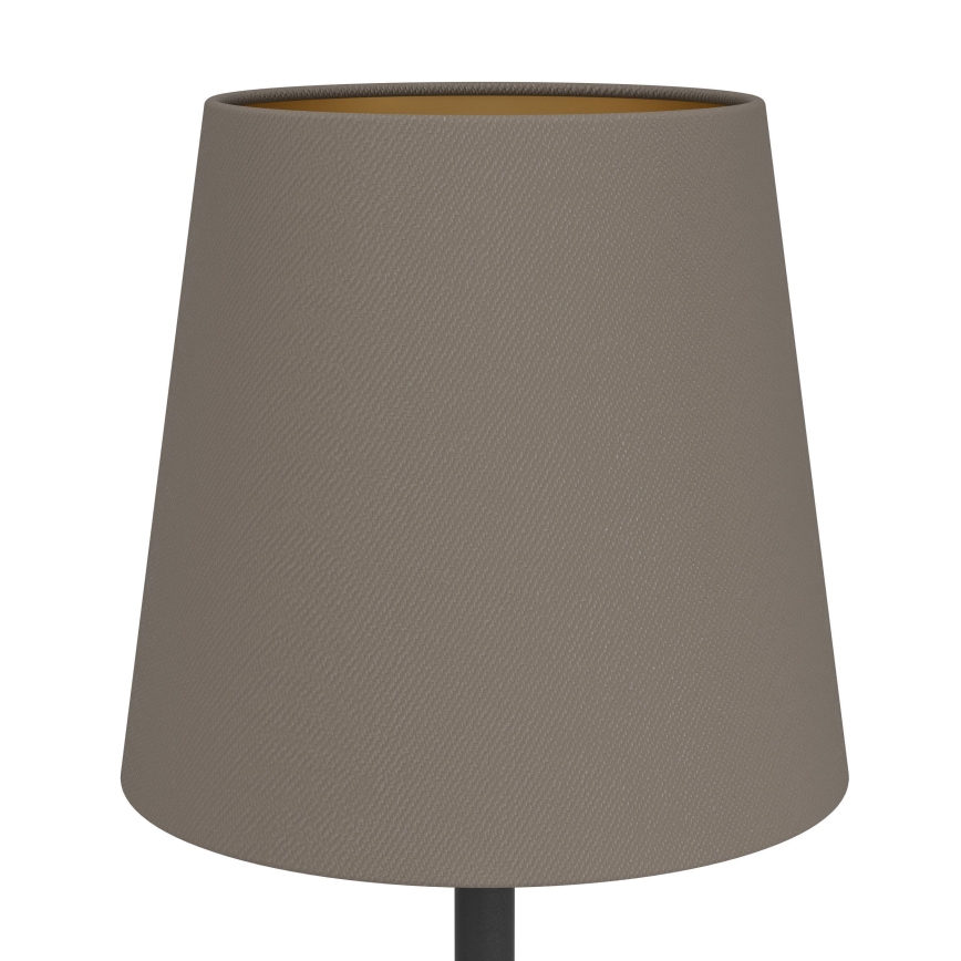 Eglo - Stona lampa 1xE14/40W/230V crna/braon