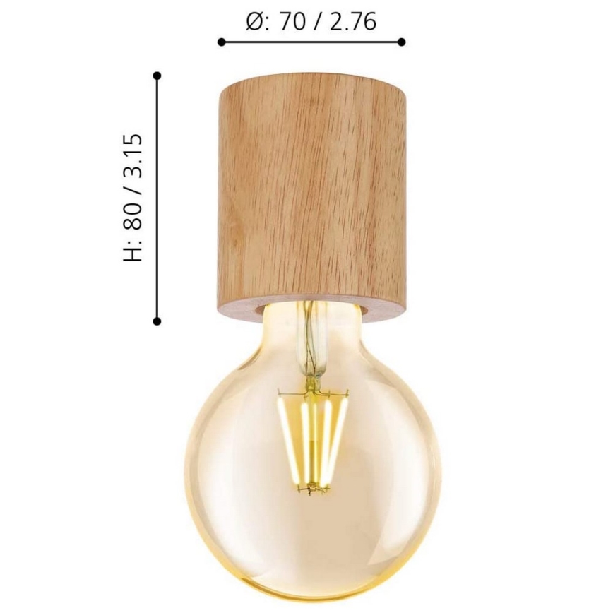 Eglo -Plafonsko svetlo 1xE27/28W/230V